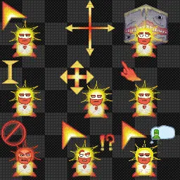 Ultrakill Cursor Set With Sisyphus Prime