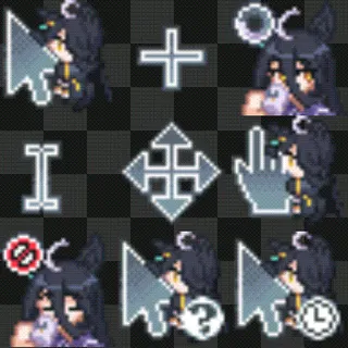 Umamusume Cursors (Pack 1) - Manhattan Cafe, Agnes Tachyon, Jungle Pocket, Fuji Kiseki