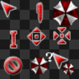 Umbrella Corporation animated mouse cursor