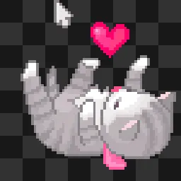 Сute playful cat animated mouse cursor