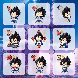 Vegeta - Dragon Ball Cursor