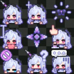 Vivian (ZZZ) animated mouse cursor