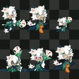 White Lily Cookie (CRK) animated mouse cursor
