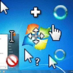 Windows 7 animated mouse cursor