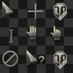 World of Tanks animated mouse cursor