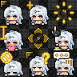 Yixuan (ZZZ) animated mouse cursor