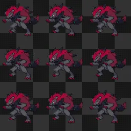 Zoroark animated mouse cursor